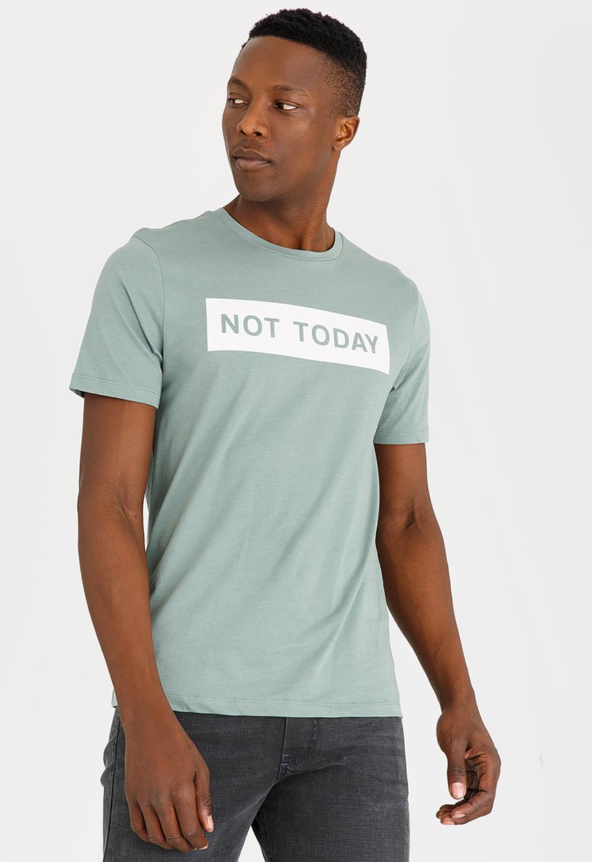 Jack & Jones - Crew neck tee - green