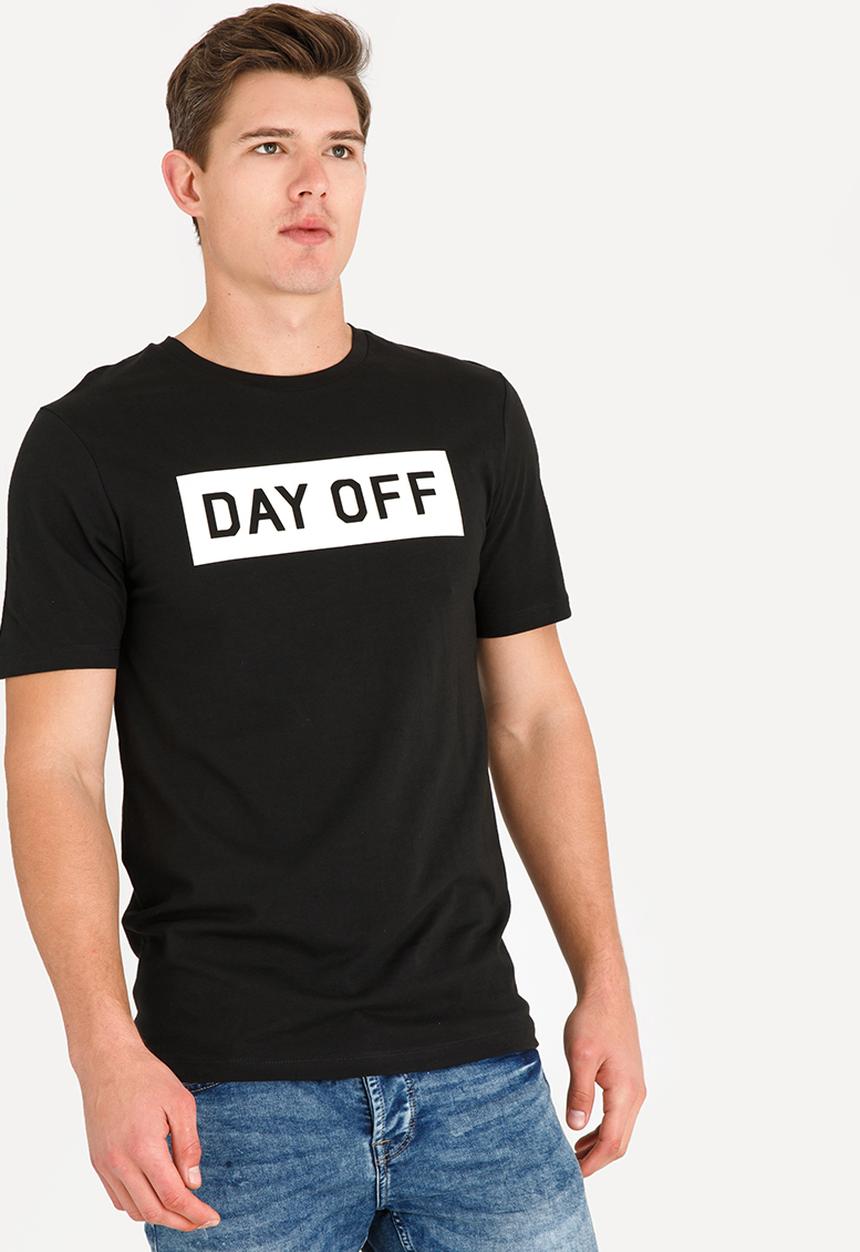 Jack & Jones - Crew neck tee - black