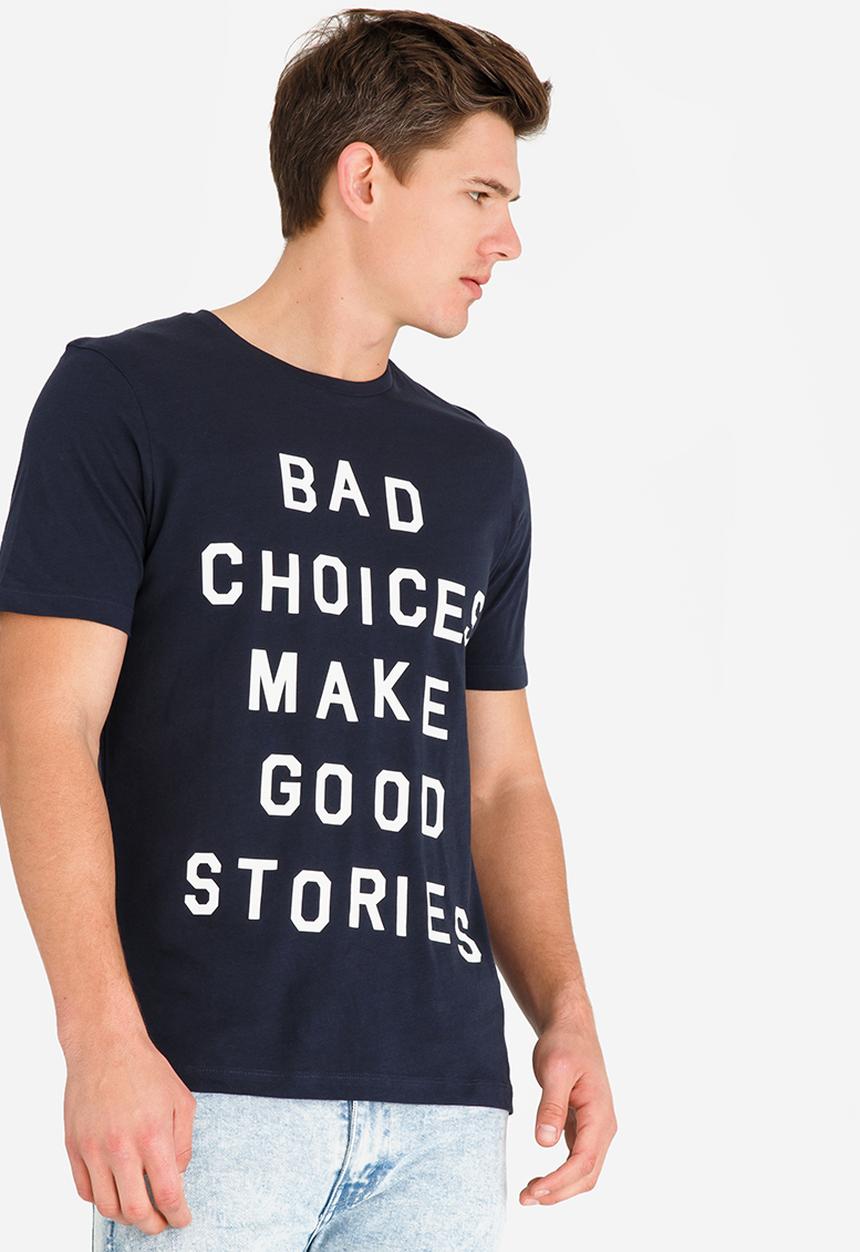 Jack & Jones - Crew neck tee - navy