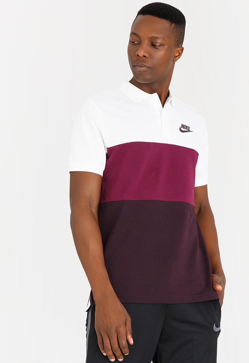 Nike - NSW Polo Pq Matchup Clrblk White