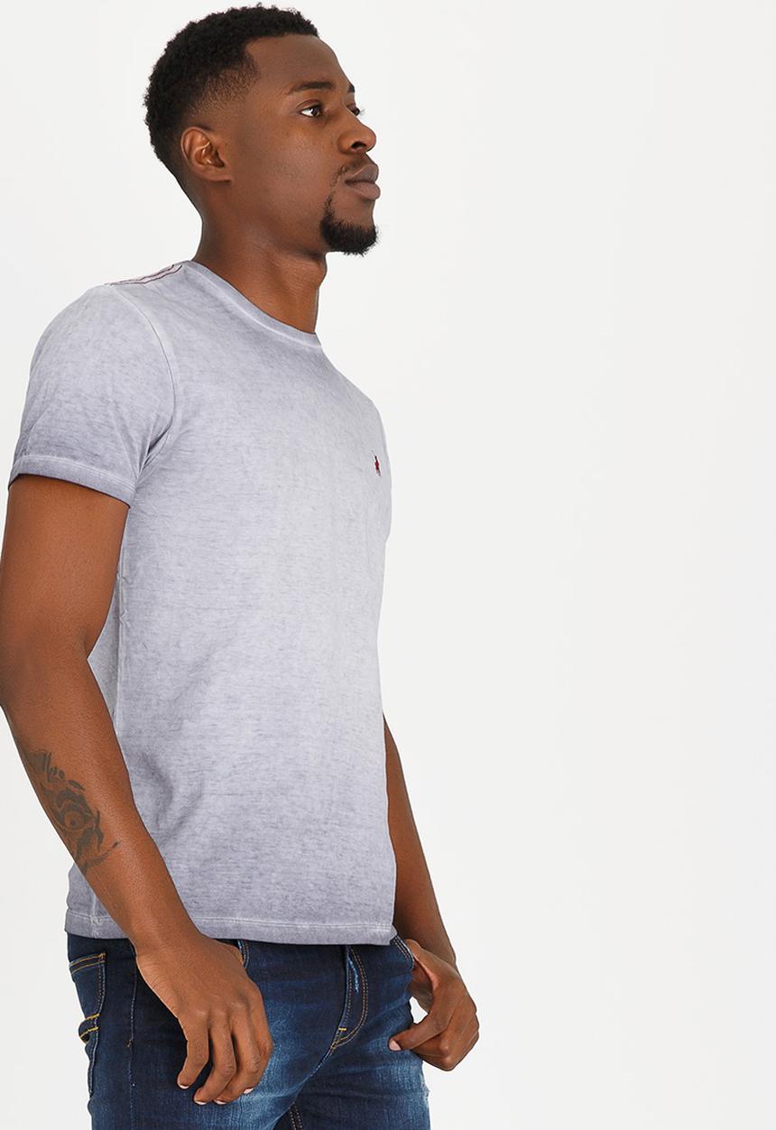 Polo Jeans Co. - Basic Garment Dyed Tee Grey