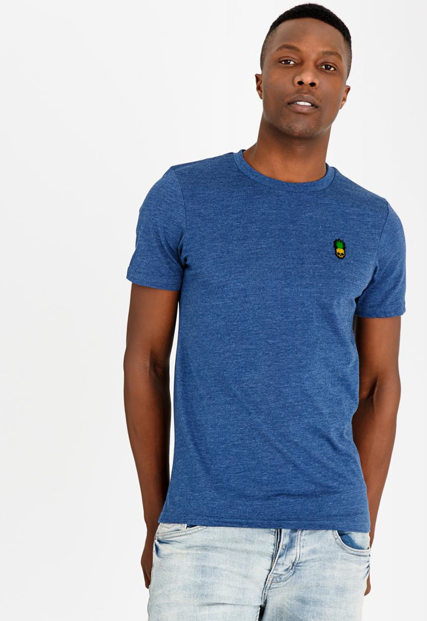 Jack & Jones - Midnight crew neck tee - blue