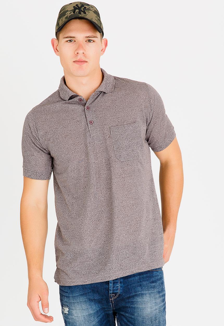 STYLE REPUBLIC - Pocket Detail Golfer Brown