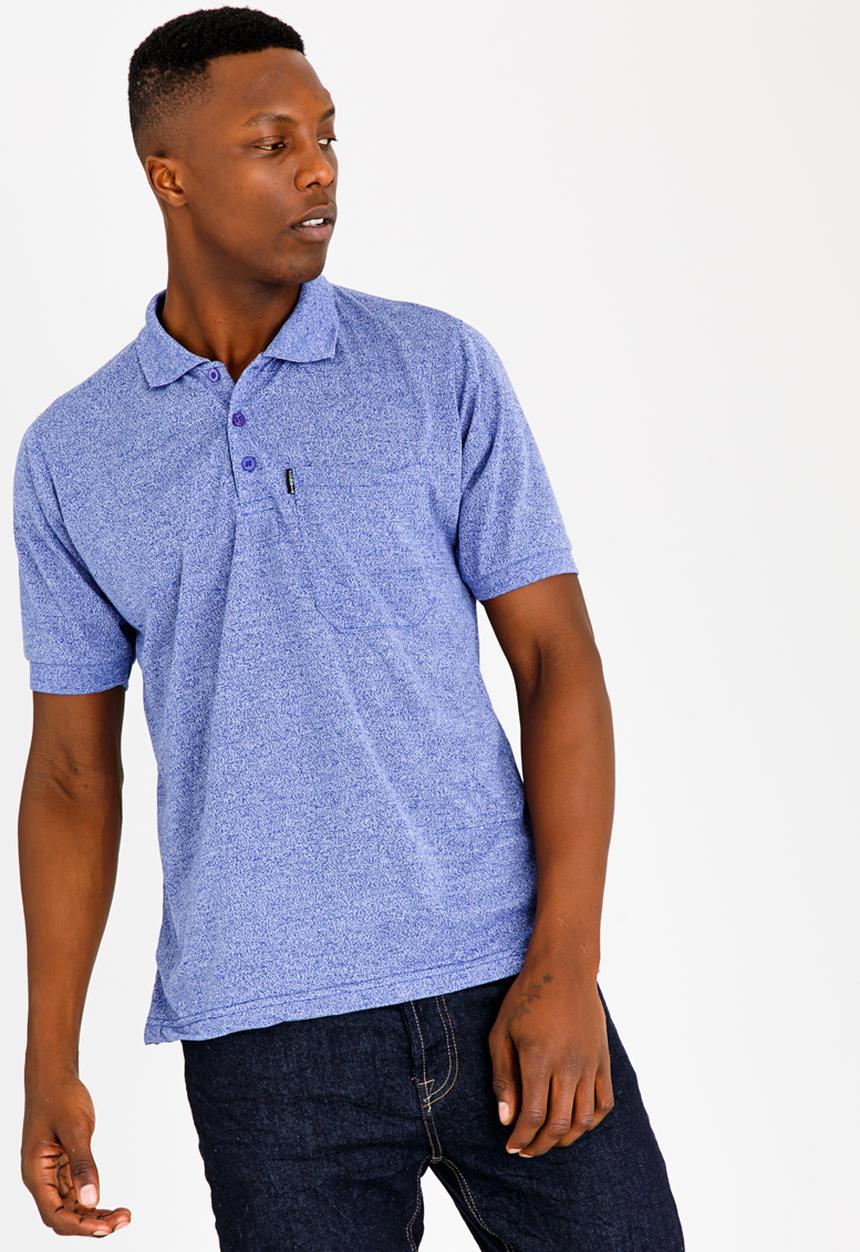 STYLE REPUBLIC - Pocket Detail Golfer Blue