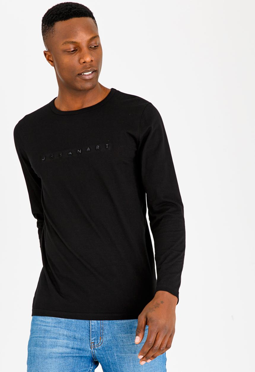 UrbanArt - Jax Cew Neck Top Black