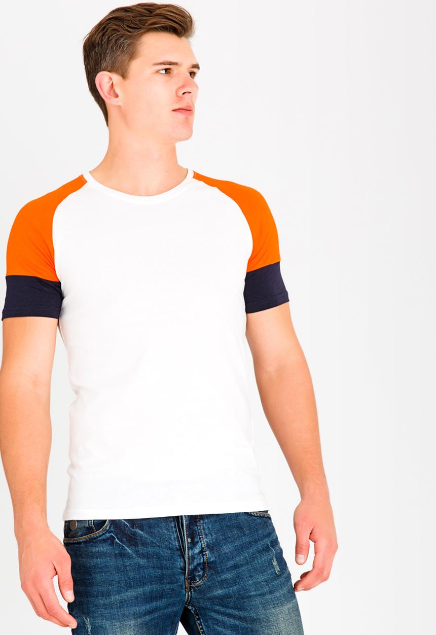 Only & Sons - Raglan Crew Neck Tee White