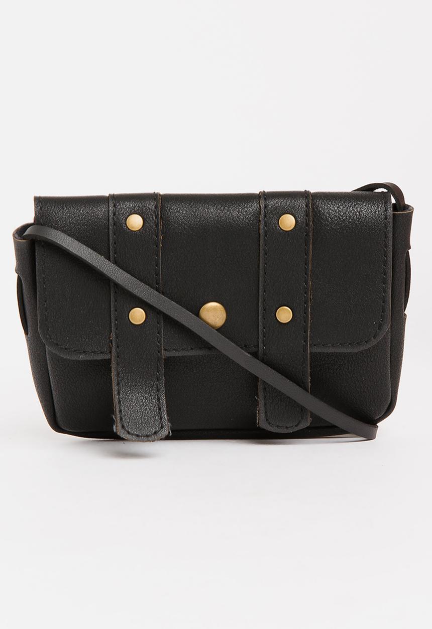 Pop Candy - Sling Bag with Studs Black