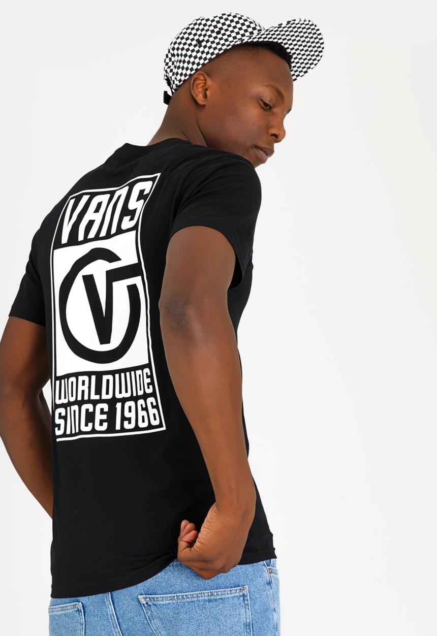 Vans - Vans Worldwide Cotton Tee Black