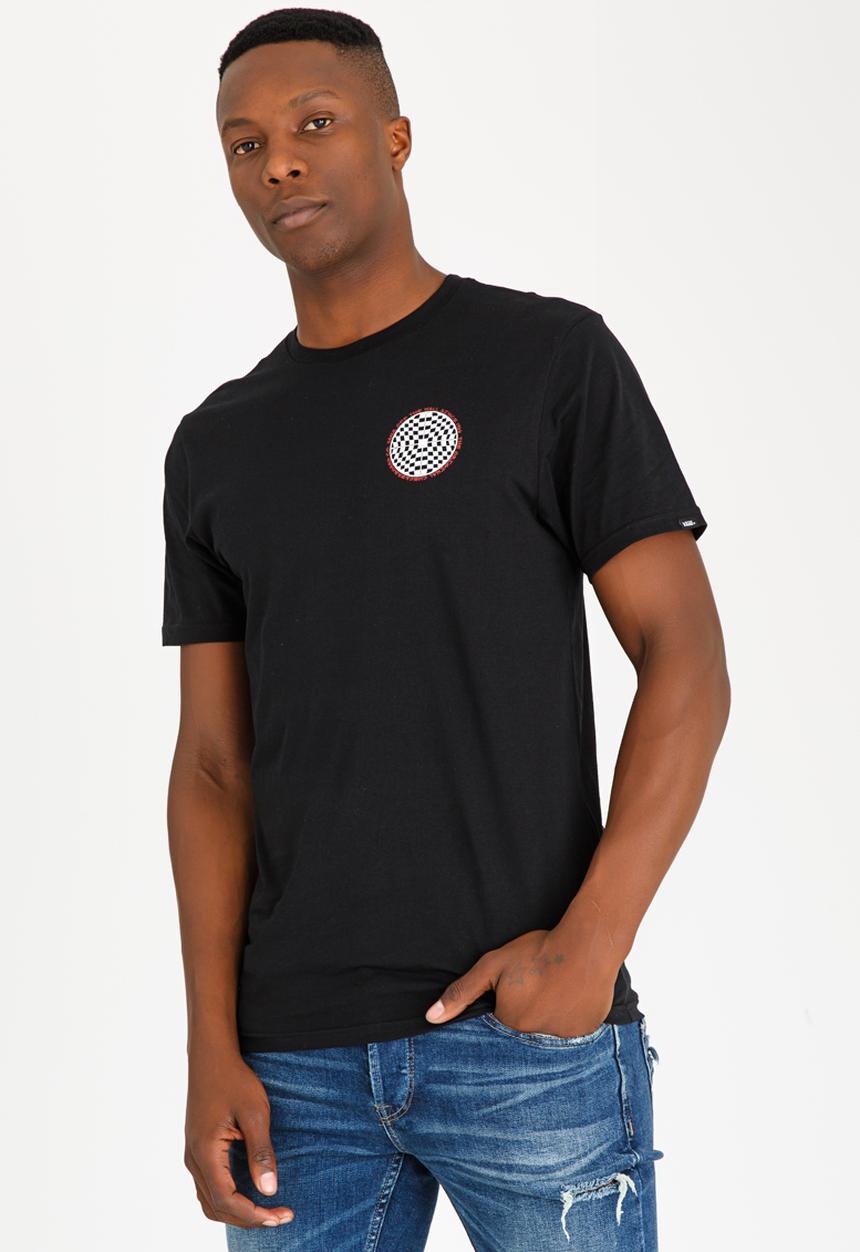 Vans - Checkered Cotton Tee Black