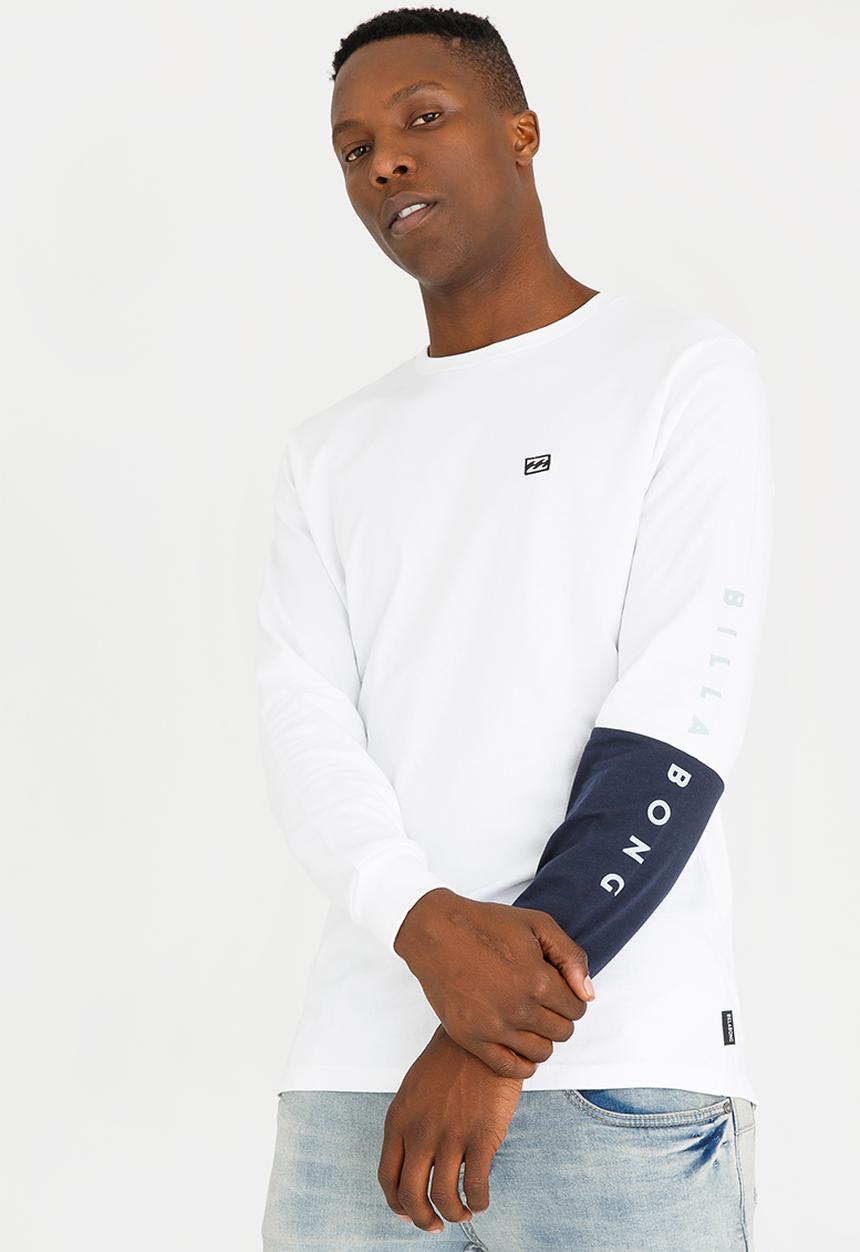 Billabong  - Unity Split Tee White