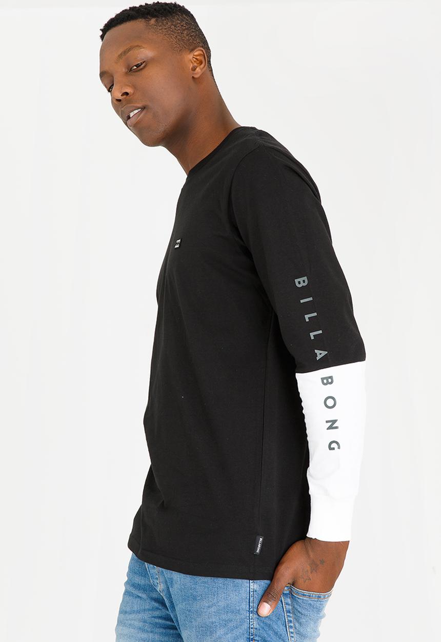 Billabong  - Unity Split Tee Black