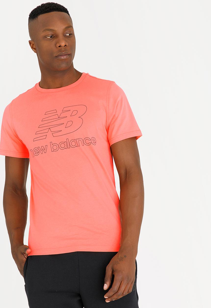 New Balance  - Essentials Landing Tee Peach