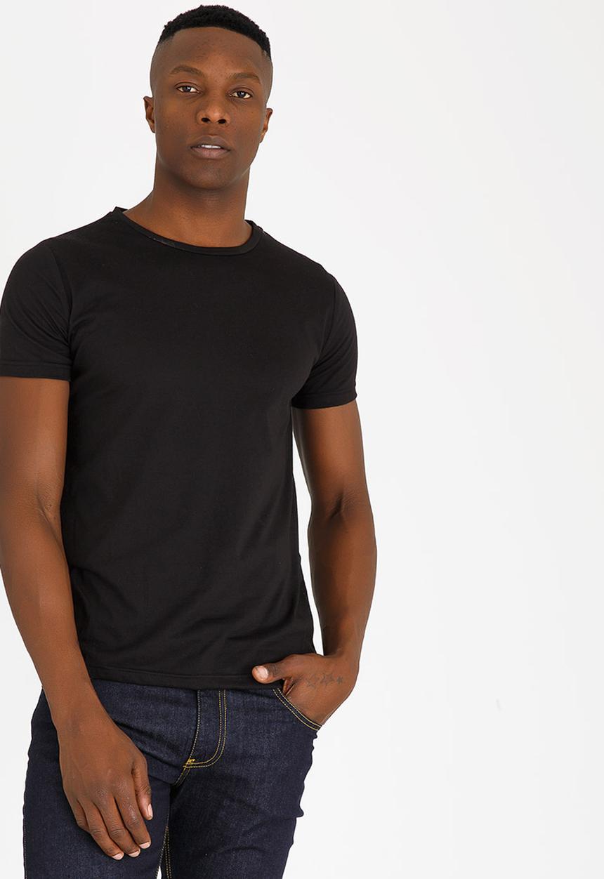 STYLE REPUBLIC - MC Crew Neck Tee Black