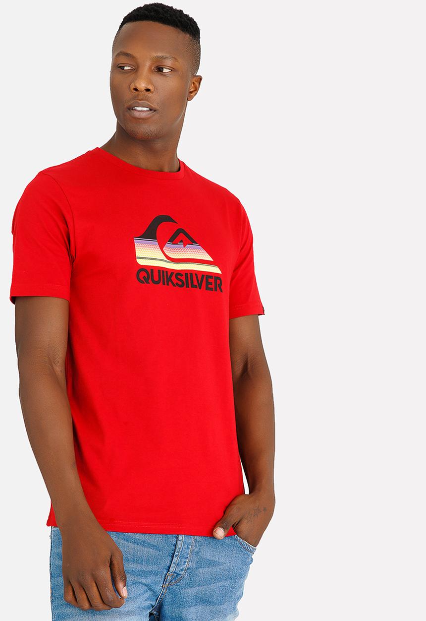 Quiksilver - Waves Ahead Printed Tshirt Red