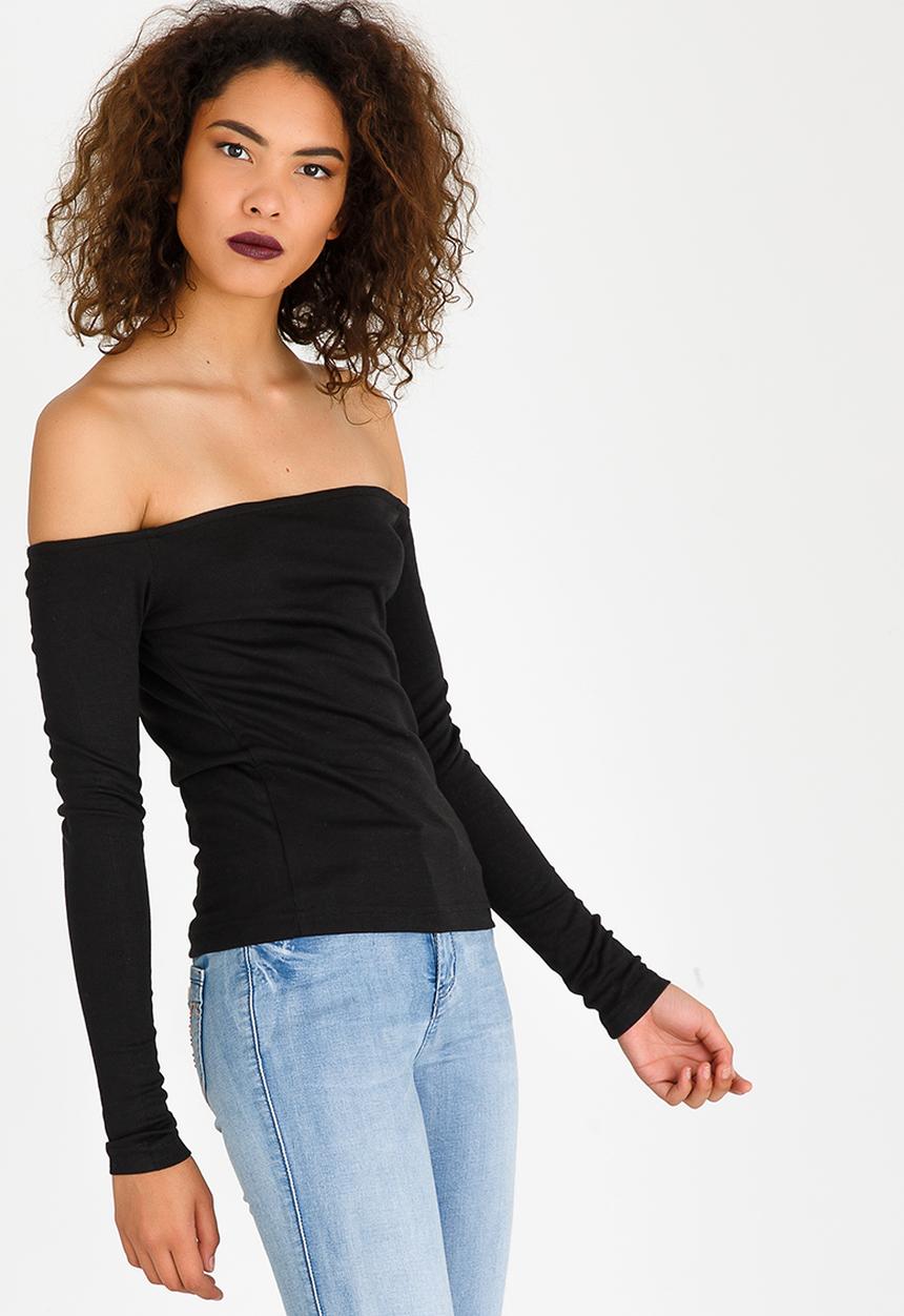 Rip Curl - Off Shoulder Top Black