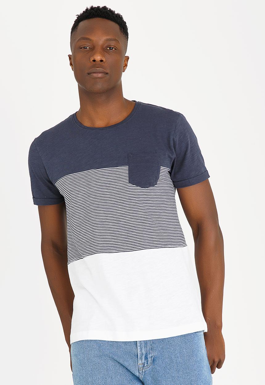 STYLE REPUBLIC - Printed tee - navy