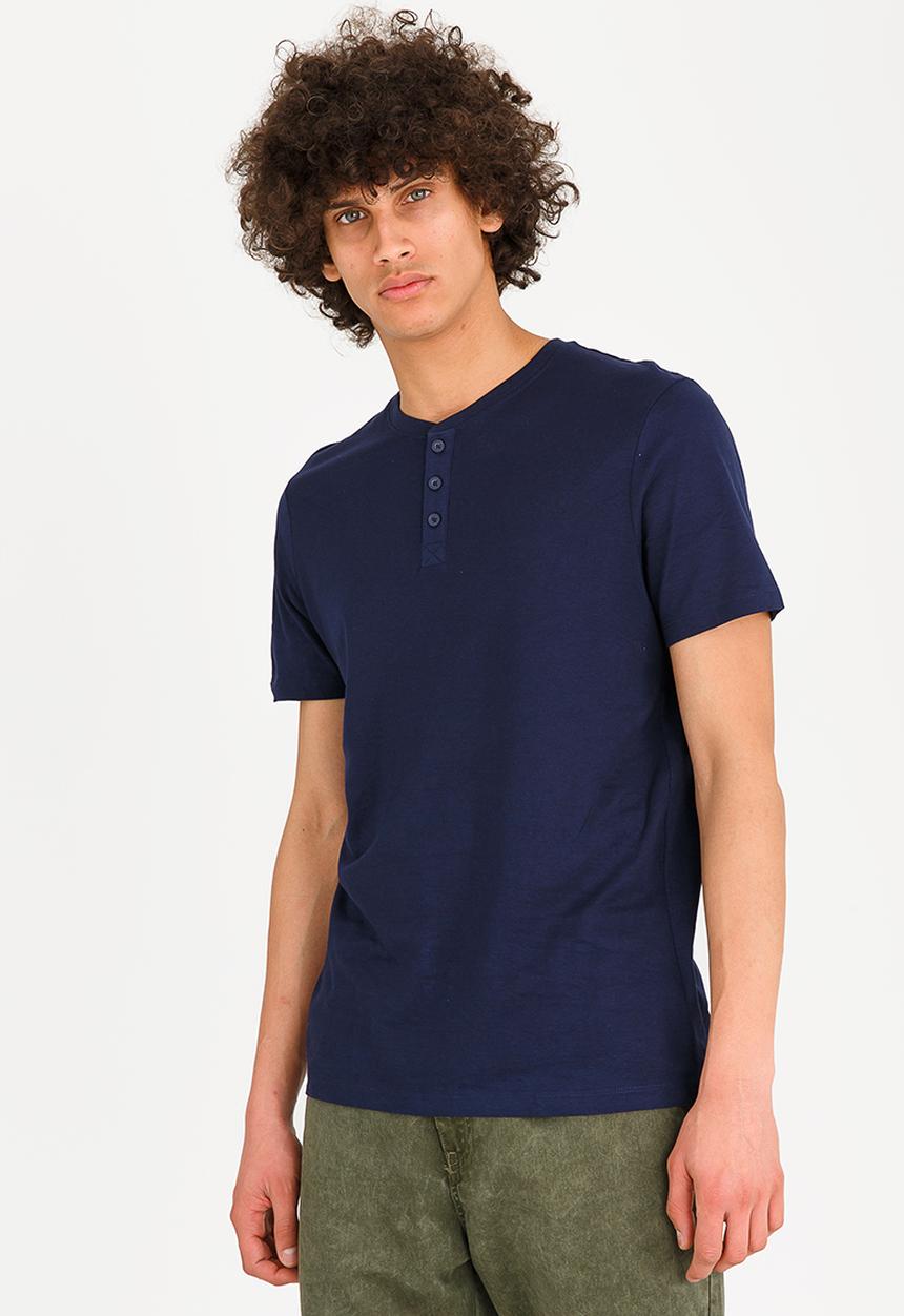 STYLE REPUBLIC - Casual T-shirt - navy