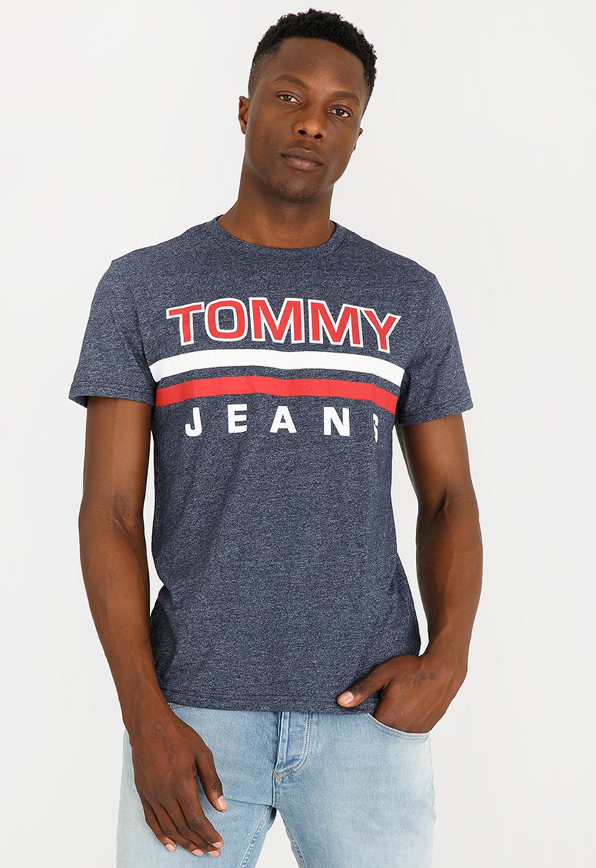 Tommy Hilfiger - Stripe Tee Black