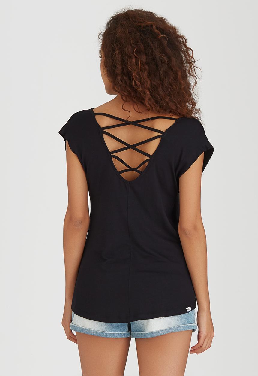 Roxy - Native Festival Tee Black