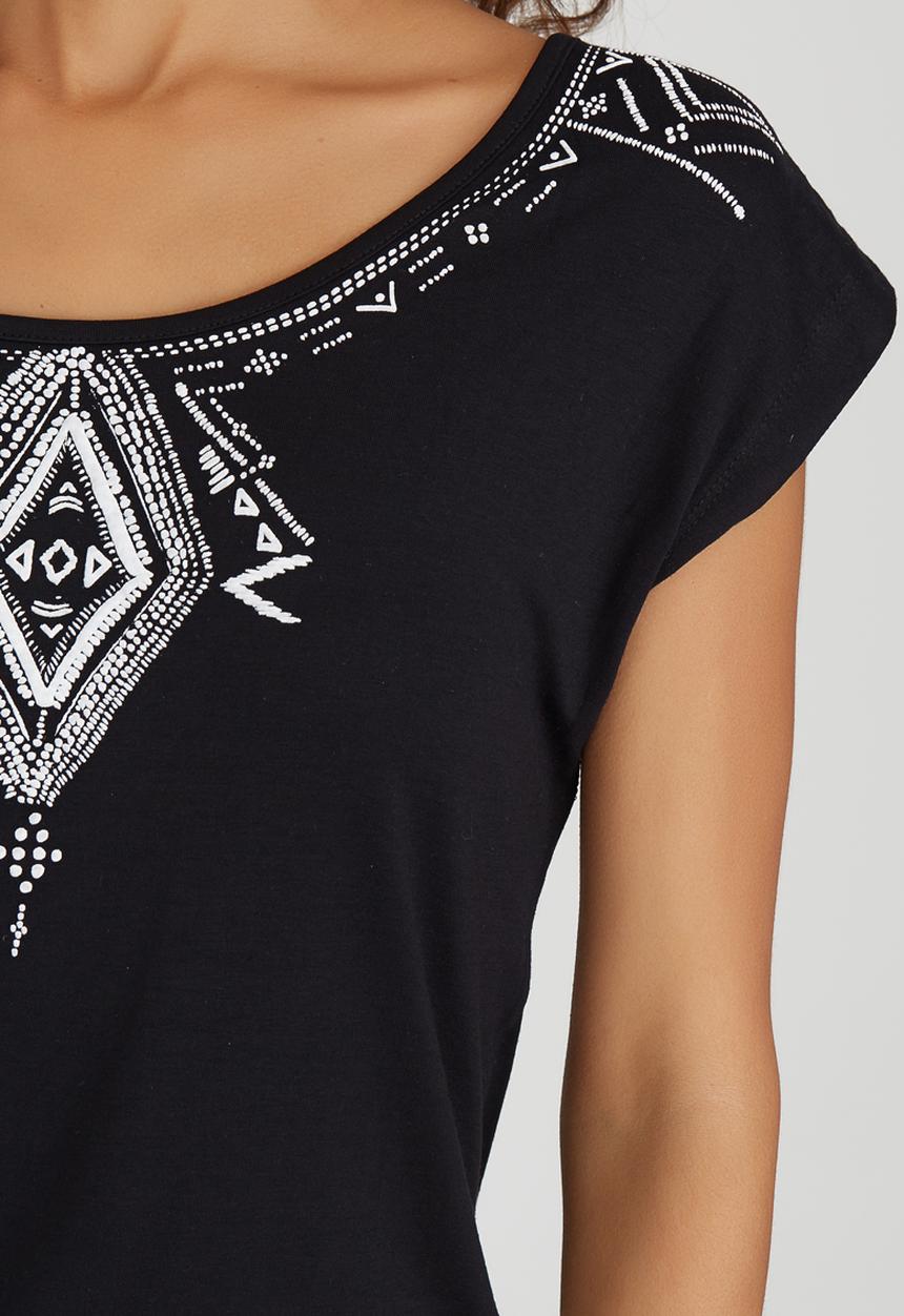 Roxy - Native Festival Tee Black