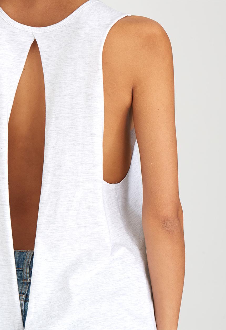 O'Neill - Feather Flower Tank Top Grey Melange
