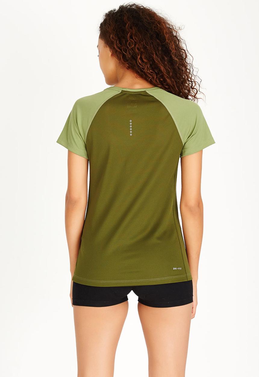 Nike - Nike Running Dry Miler Tee Khaki Green