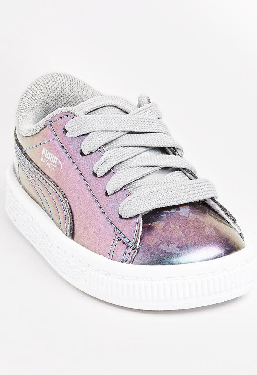 PUMA - Basket Classice Holo Sneaker Silver