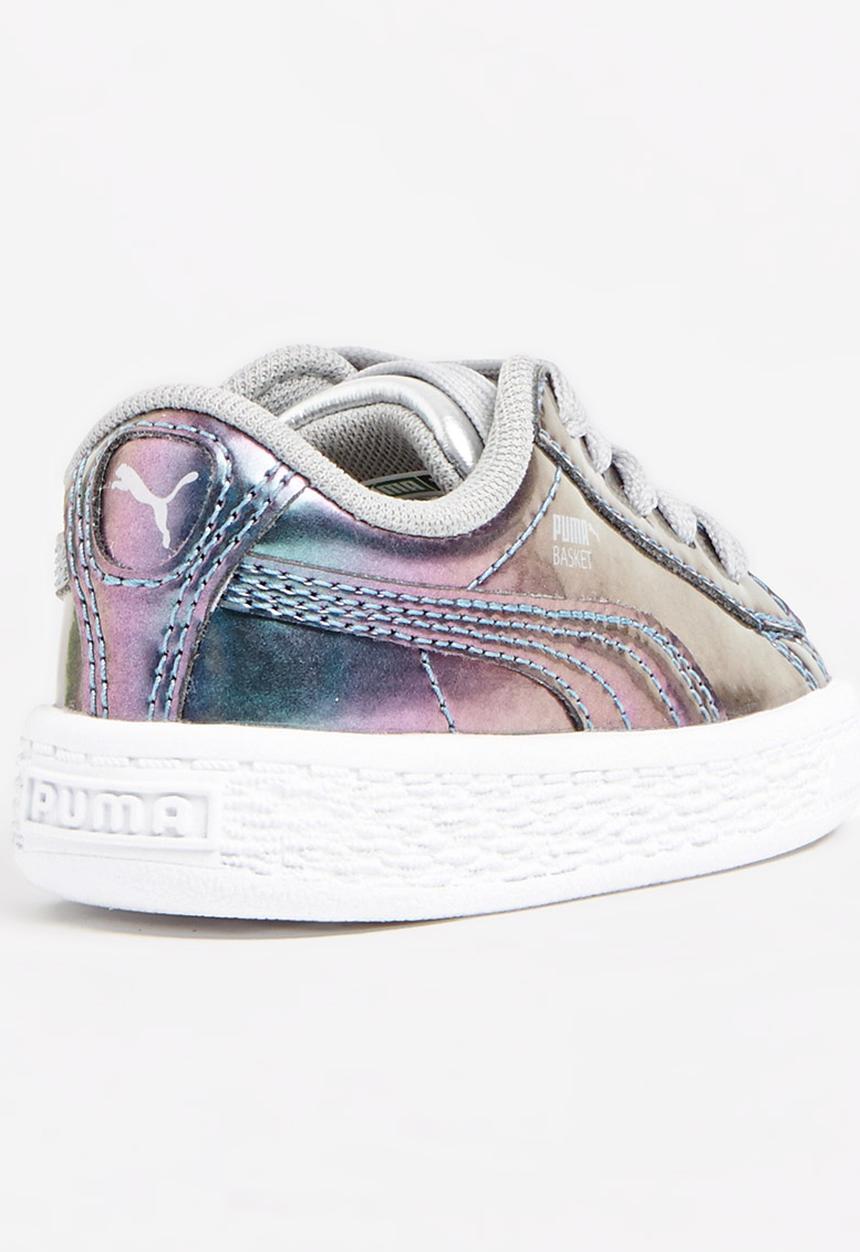 PUMA - Basket Classice Holo Sneaker Silver