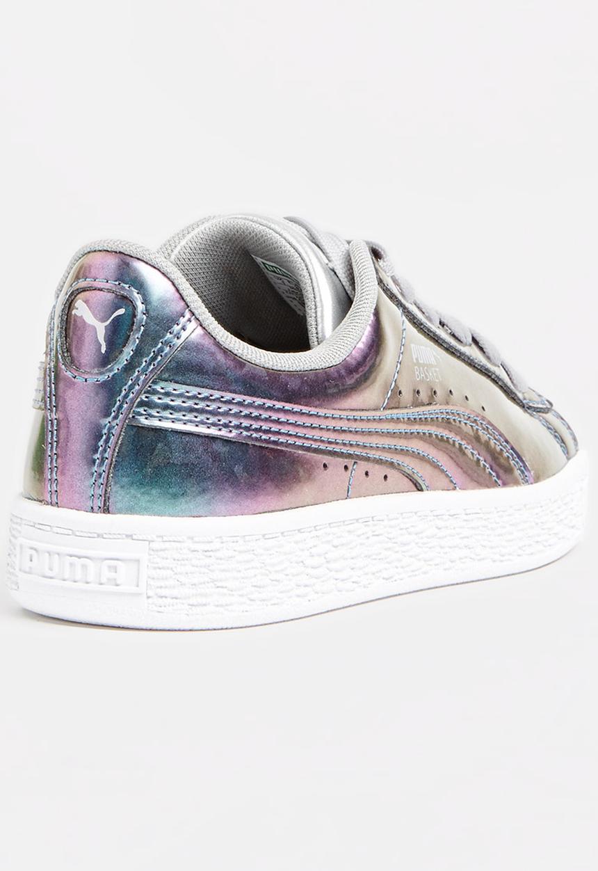 PUMA - Basket Classic Holo  Sneaker Silver