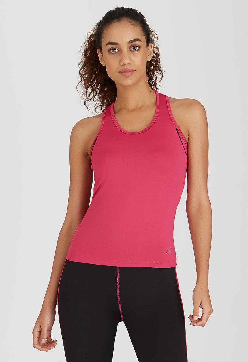 Active Urban College - Gym Tank Magenta