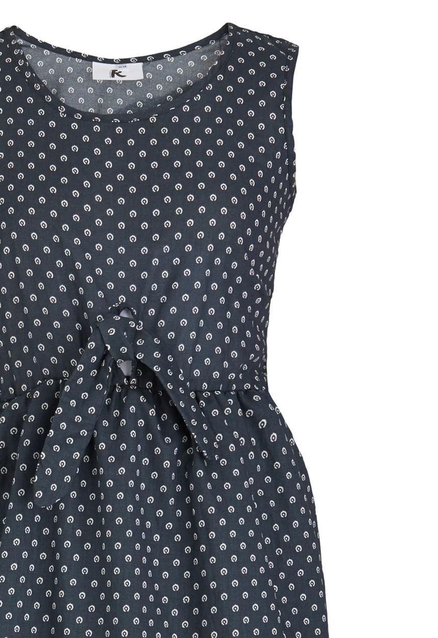 Rebel Republic - Front Tie Dress Multi-colour