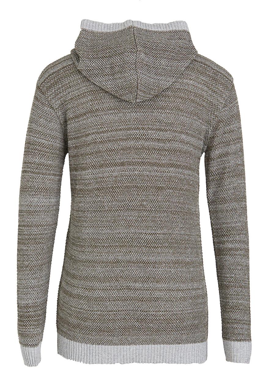Rebel Republic - Hooded Jumper Grey