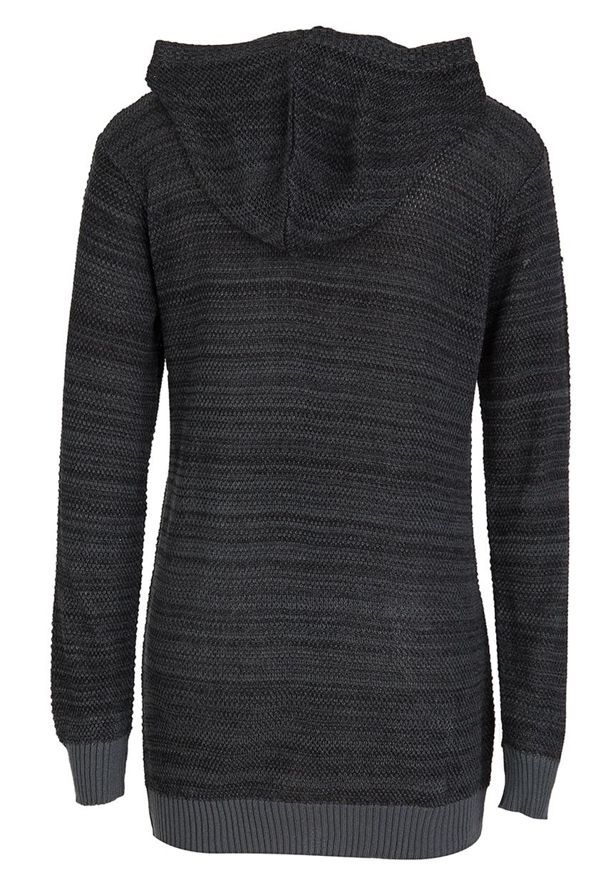 Rebel Republic - Hooded Jumper Dark Grey