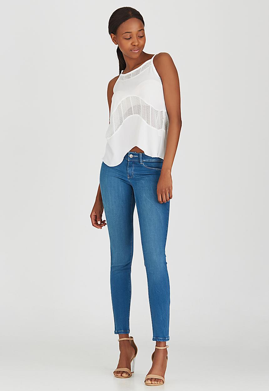 Sassoon - Bella Lace Cami Off White