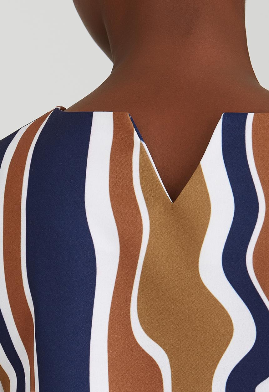 Rich Mnisi - Springfield Printed Boxy Tee Camel