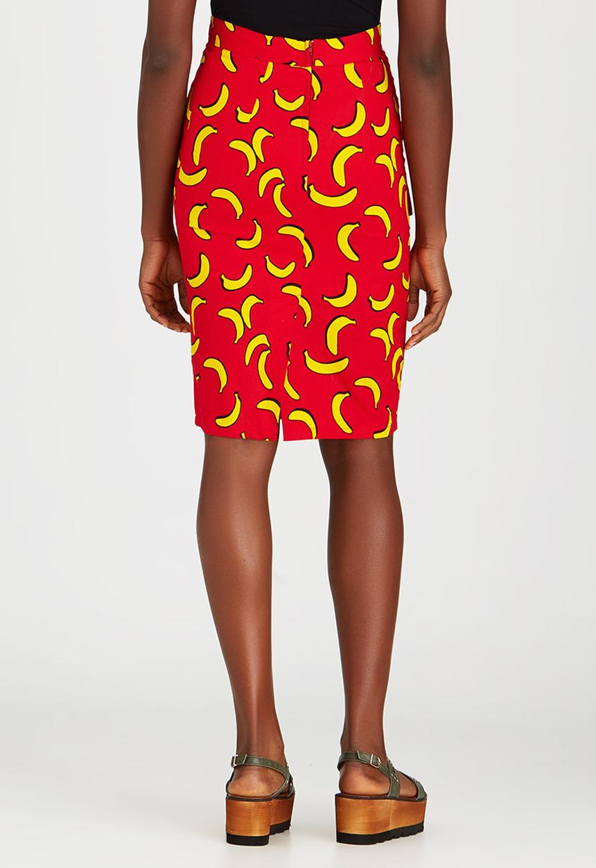 Loin Cloth & Ashes - Issa Pencil Skirt Red
