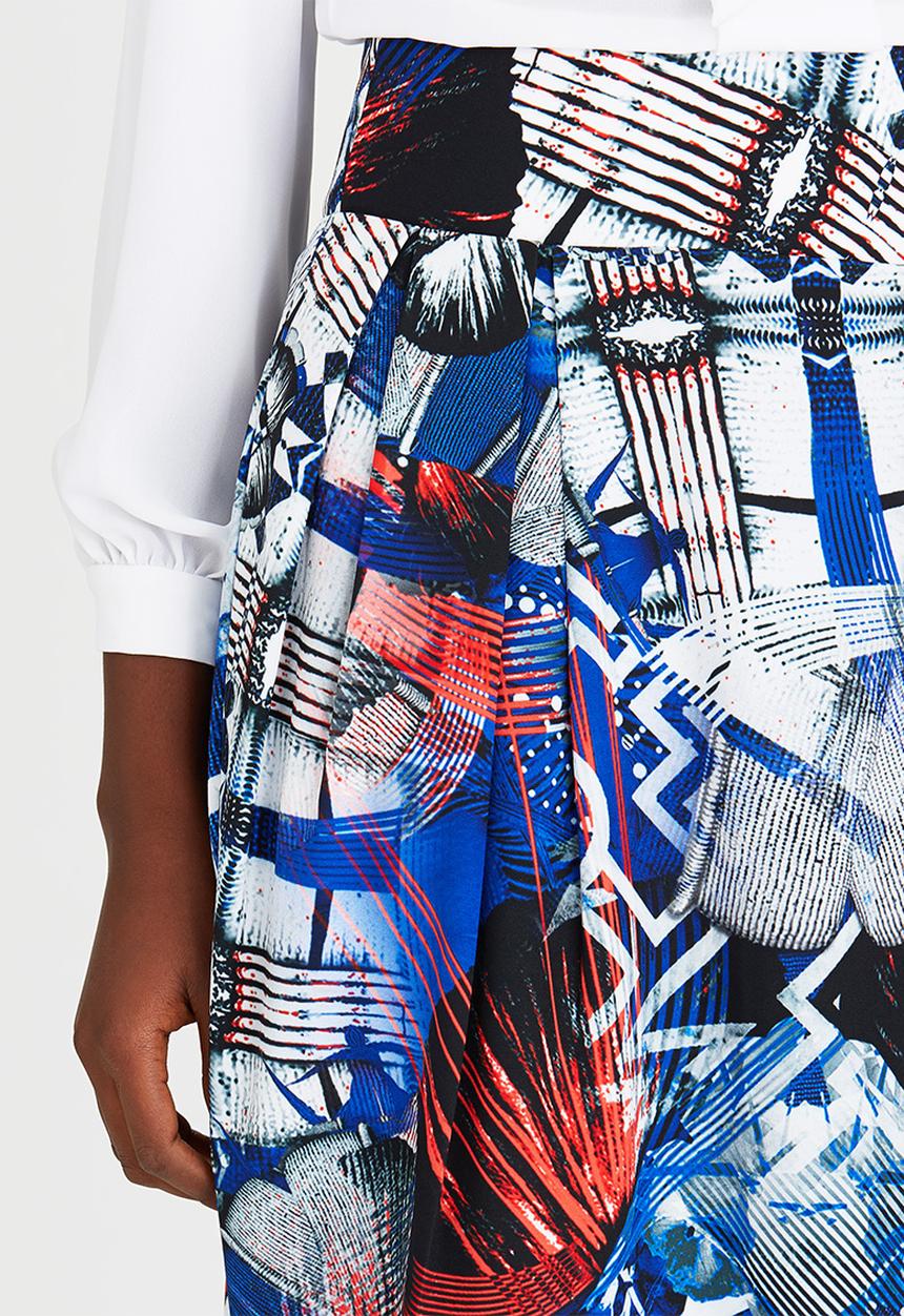 DAVID by David Tlale - Tulip Pencil Skirt Multi-colour