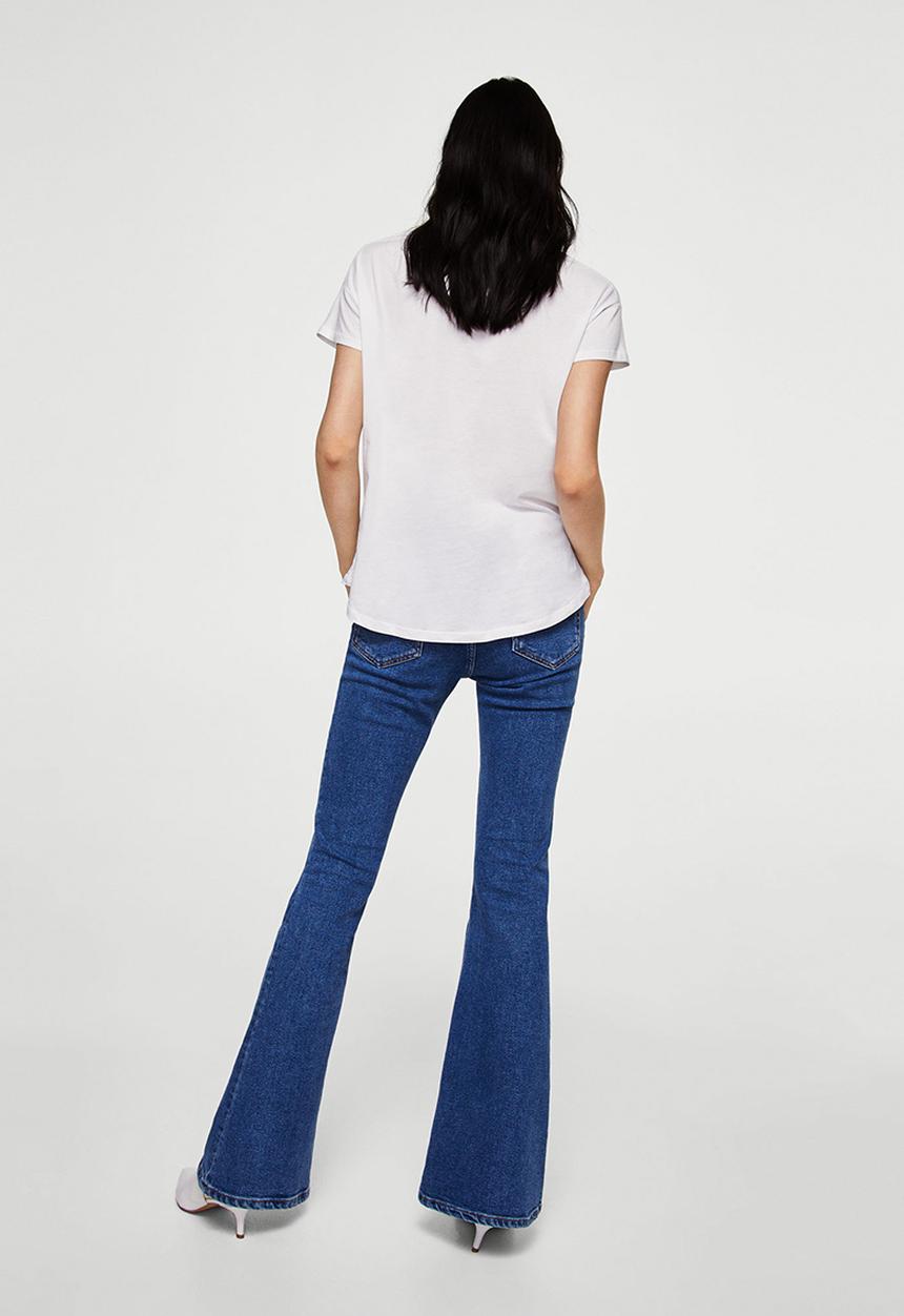 MANGO - Organic Cotton T-shirt White