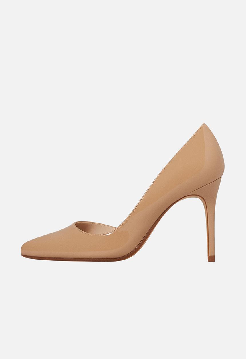 MANGO - Melania Patent Heels Nude
