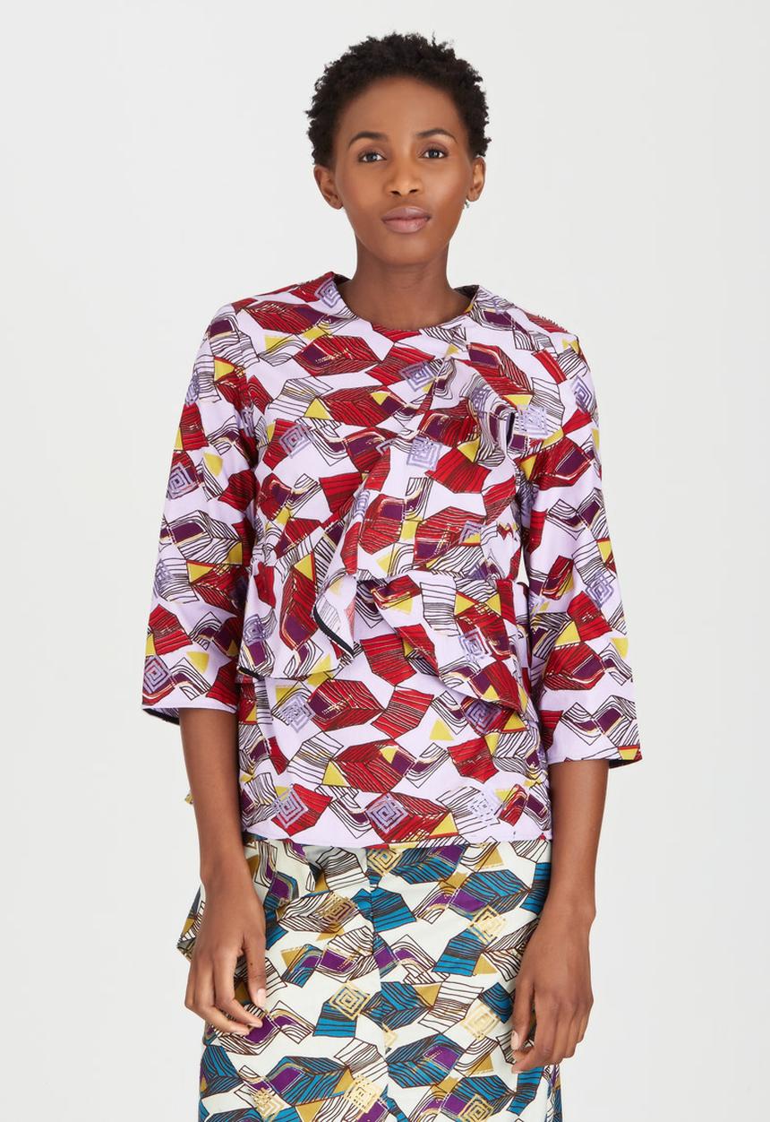 KISUA - Freetown Blouse Multi-colour