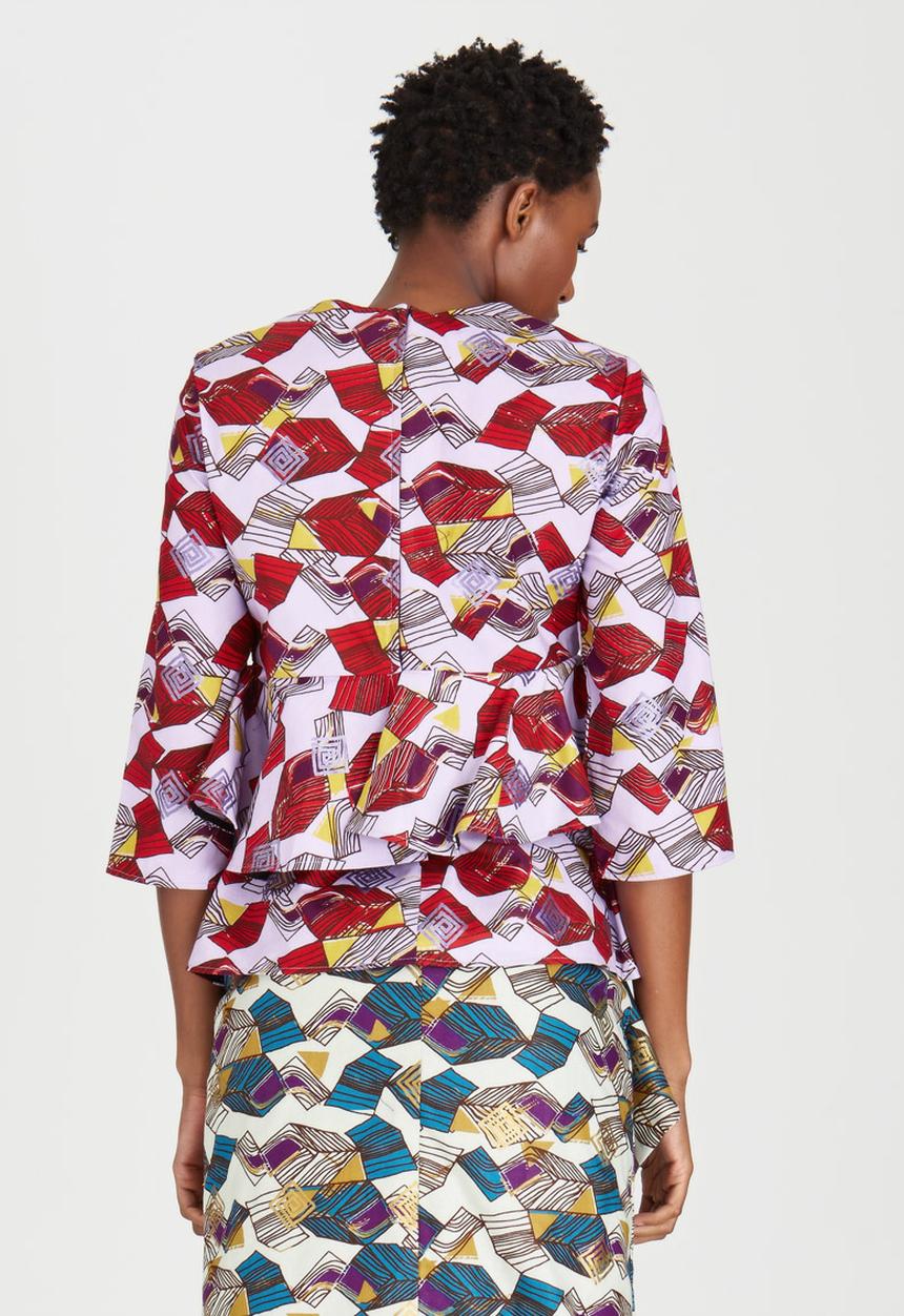 KISUA - Freetown Blouse Multi-colour