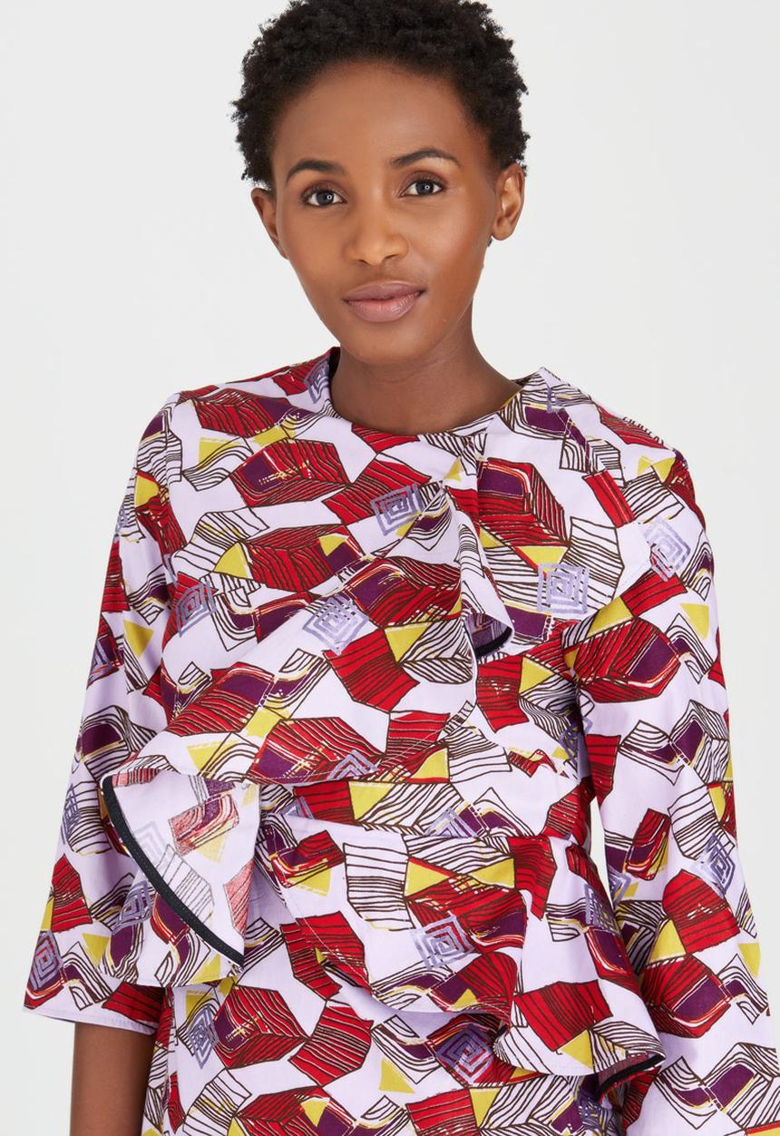 KISUA - Freetown Blouse Multi-colour