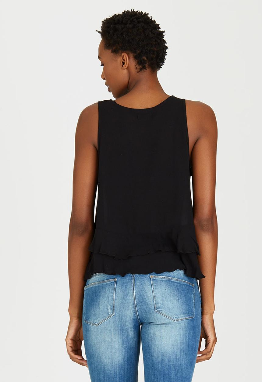 c(inch) - Frill Top Black