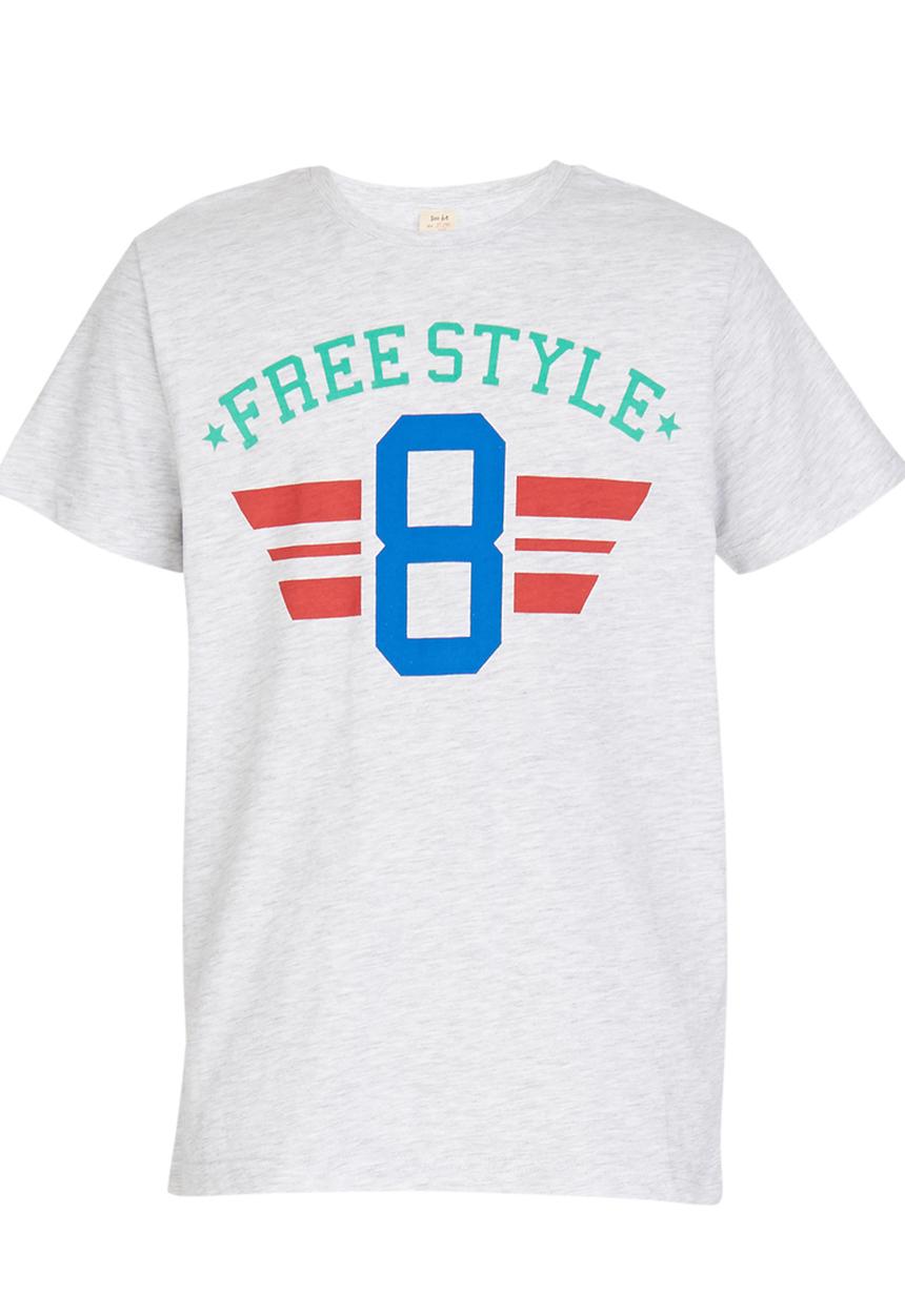 Soobe - Freestyle  Tee Grey Melange