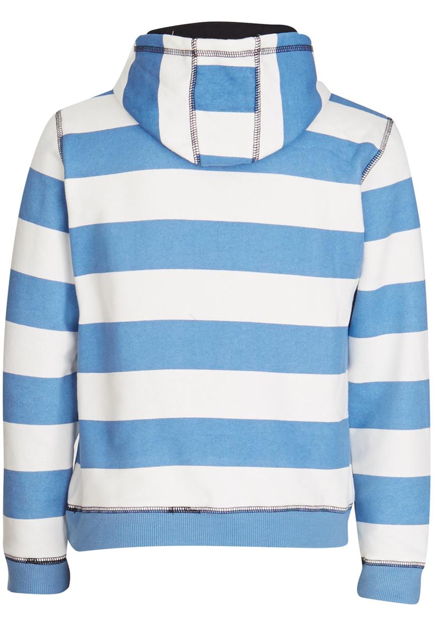 Pop Candy - Boys  Tractor  Hoody Mid Blue