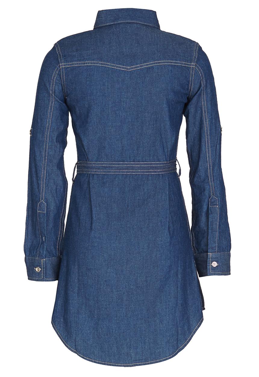 GUESS - Denim Shirt Dress Blue