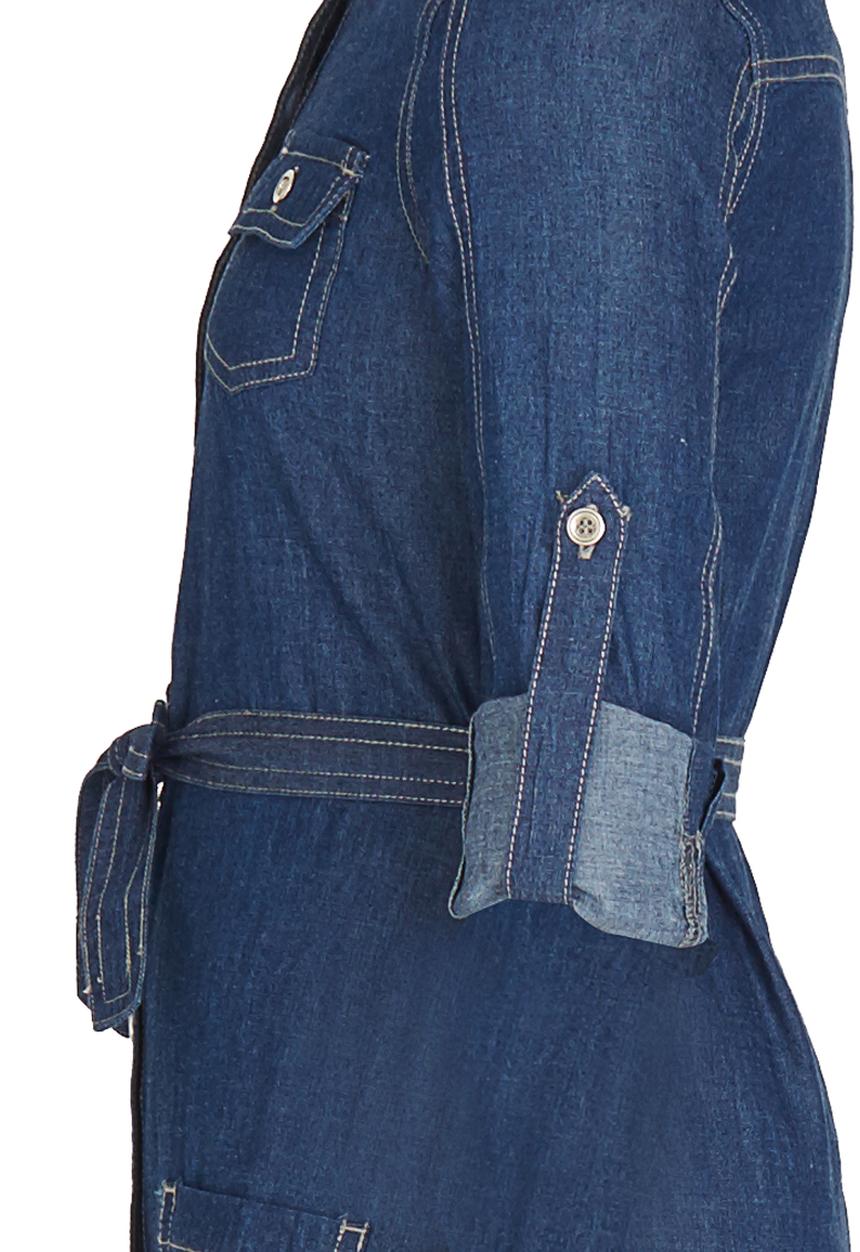 GUESS - Denim Shirt Dress Blue