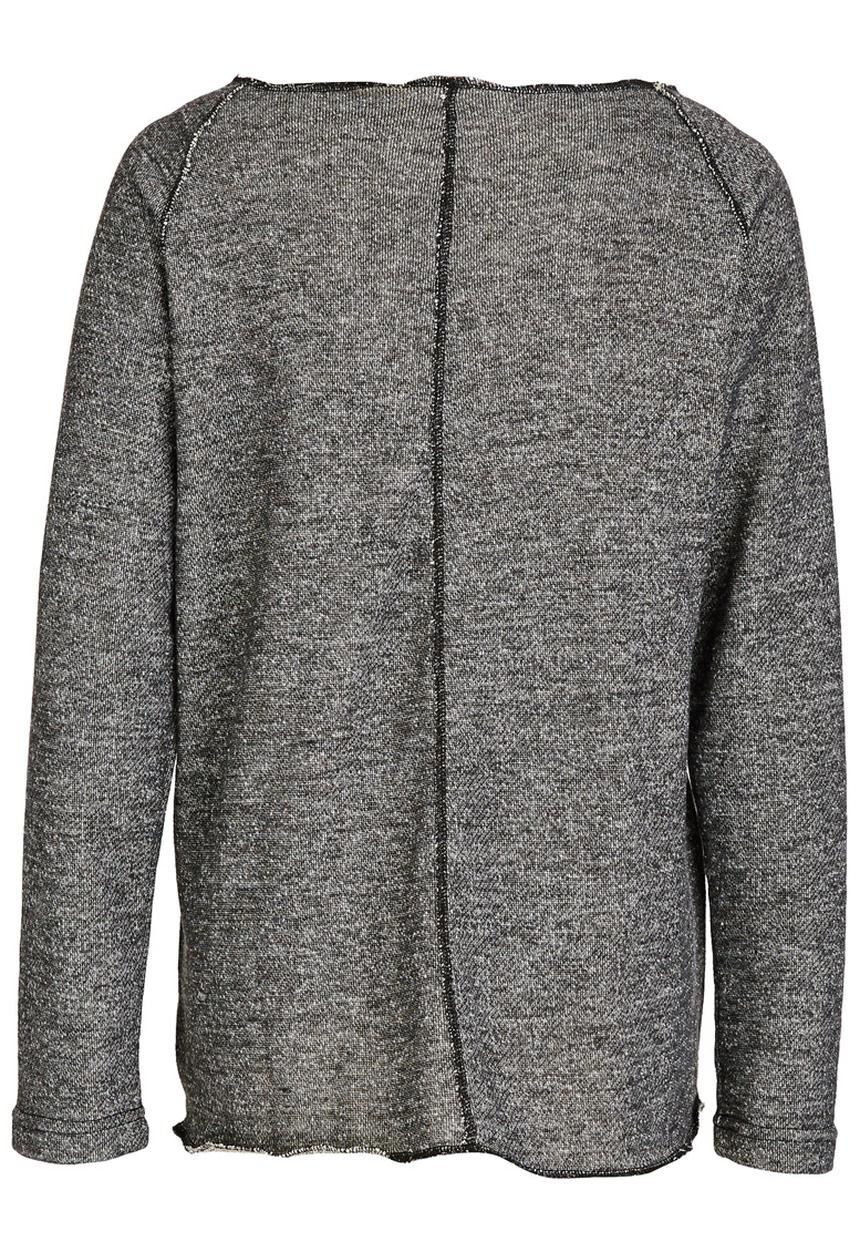 Rebel Republic - Raw Edge Sweater Grey