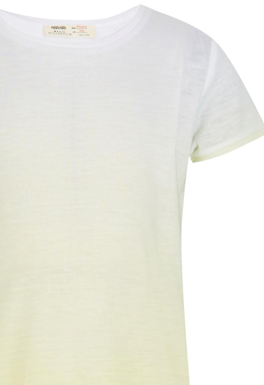 Soobe - Cap Sleeve T-shirt Yellow