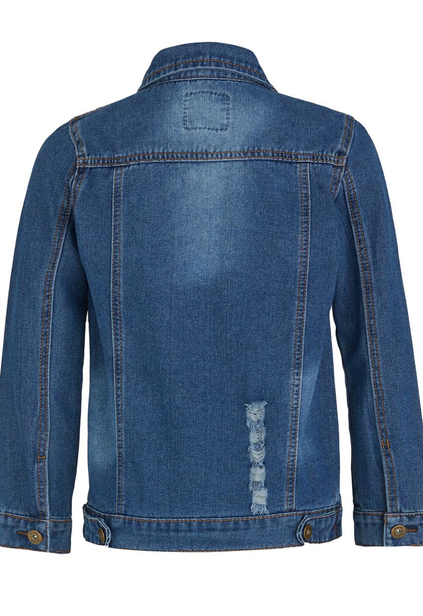 Pop Candy - Denim  Jacket Mid Blue